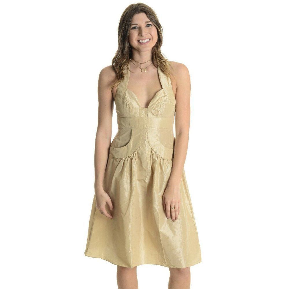 Ingwa; Melero Aurora Silk Taffeta Dress  Size S